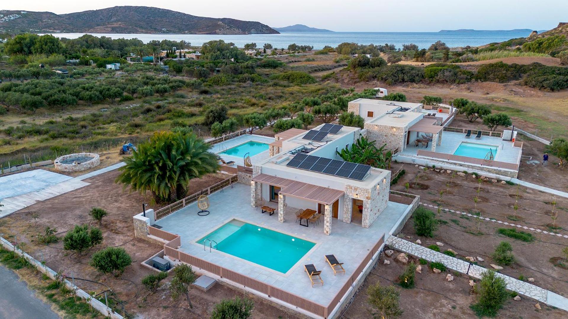 Kastri Hill Luxury Villas Paleocastro Esterno foto